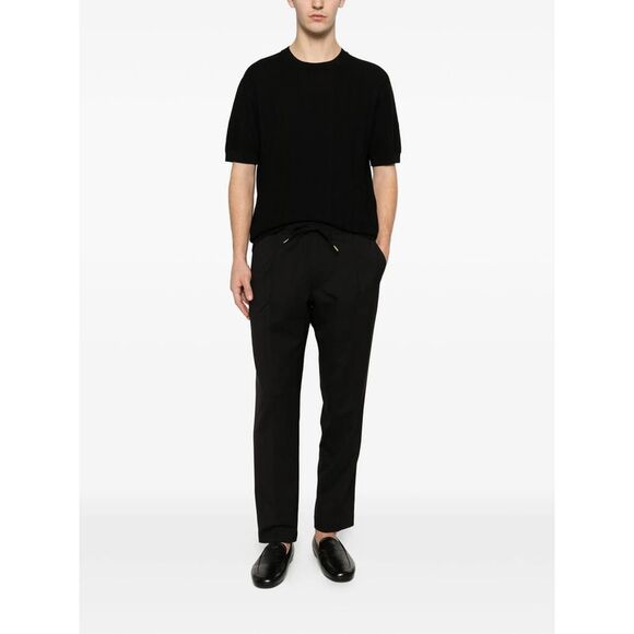 Giorgio Armani Black T-Shirts & Vests - T-Shirts Men
